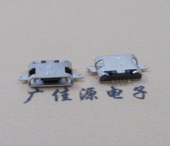 桥头镇MICRO USB B型口 两脚SMT沉板0.7/1.0/1.6直边
