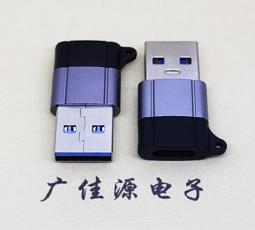 桥头镇USB3.0A公对Type-C母口双用数据转接头